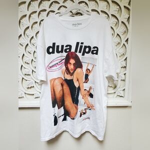 Dua Lipa Sold Out HOT TOPIC Quality Graphic T-shirt Size XL NWOT